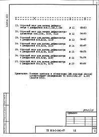 Альбом 19 Опросные листы