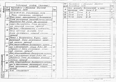 Альбом 4 Строительная часть. Планы строительных конструкций.