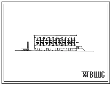 Типовой проект 234-1-31м Универсальные учебно-производственные мастерские рабочей площадью 600м2 для строительства в 1 строительно-климатической зоне в районах с вечномерзлыми грунтами.