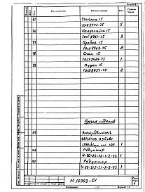 Альбом 1 Конструкторская документация. Рабочие чертежи.