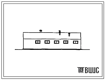 Типовой проект 807-10-25 Ветеринарный пункт коневодческой фермы со стационаром на 6 мест. Содержание – стойловое. Раздача кормов и удаление навоза – вручную. Размеры здания - 12x18 м. Расчетная температура: -20, -30, -40°С. Стены – кирпичные. Покрытие - а