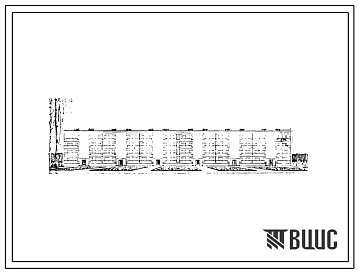 Типовой проект 114-77-5СП Четырехэтажный шестисекционный жилой дом на 48 квартир (двухкомнатных-24, трехкомнатных-24). Для строительства в 4 строительно-климатической зоне, в районах с сейсмичностью 9 баллов, на грунтах 2 типа просадочности. Стены из кирп