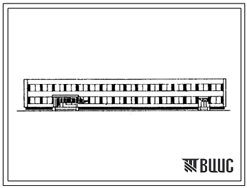 Типовой проект 416-4-14 Отдельностоящее здание бытовых помещений для нефтеперерабатывающих заводов на 200 человек.