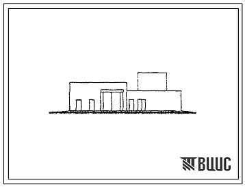 Типовой проект ЦВП-81 (12-52-КК) Комплексное хозяйственное здание на 30-50 человек со стенами из кирпича