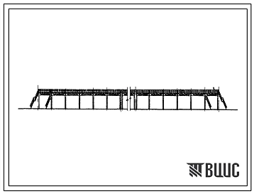 Типовой проект 709-74 Открытые склады контейнеров, тяжеловесов и длинномерных грузов с мостовыми кранами грузоподъемностью 5-10т грузооборотом 80-160 платформ.