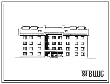 Типовой проект 164-12-181.2 4-этажное общежитие на 154 места (с жилыми комнатами на 2 и 3 человека). Для строительства в 1В климатическом подрайоне, 2 и 3 климатических районах.