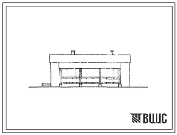 Типовой проект 808-1-4с Бытовые помещения полевого стана хлопководческой бригады (сезонного типа).