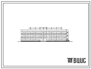 Типовой проект 244-4-11с Спальный корпус на 120/108 мест для пионерского лагеря-базы отдыха круглогодичного действия со стенами из кирпича.
