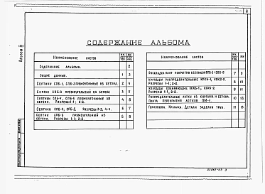 Альбом 3 Строительная часть (сооружения из монолитного бетона)