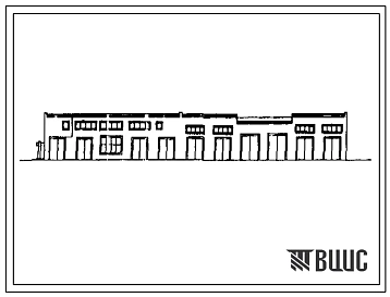 Типовой проект 416-7-331.91 Блок ремонтно-механических мастерских на 50 условных ремонтов в год с теплой стоянкой на 8 автомобилей и 8 тракторов
