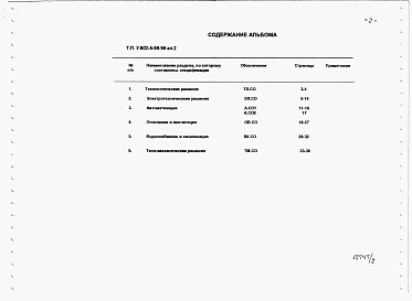 Альбом 2 Спецификации оборудования