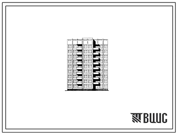 Типовой проект 135-0118/1 Блок-секция девятиэтажная 36-квартирная рядовая с торцовыми окончаниями (двухкомнатных 2А — 1, 2Б — 18, трехкомнатных 3Б — 17). Для строительства в IВ климатическом подрайоне.