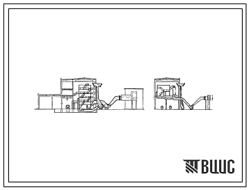 Типовой проект 903-1-118 Котельная с тремя водогрейными котлами КВ-ГМ-50 для открытой системы теплоснабжения. Открытая установка тягодутьевых машин. Топливо газ и мазут. Теплоноситель вода