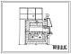 Типовой проект 406-9-75 Печь термическая камерная размерами пода 0,58х1,16 м на мазуте и газе низкого и среднего давления с отводом дыма вверх и в боров