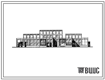 Типовой проект 211-03-28.91 Специализированный Дом ребенка на 100 коек. Здание двух-, трехэтажное. Стены из однослойных легкобетонных панелей по серии 1.090.1-1/88.