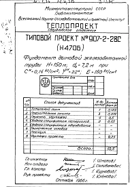 Альбом 2 Рабочие чертежи фундамента