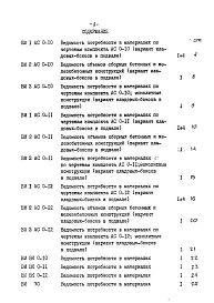 Альбом 23 Часть 12 Ведомости потребности в материалах Раздел 12-3 Ведомости потребности в материалах Вариант с устройством кладовых-боксов в подвале