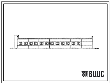 Типовой проект 807-10-98.87 Производственный корпус районного (межрайонного) отделения ветеринарно-санитарного отряда численностью до 10 человек