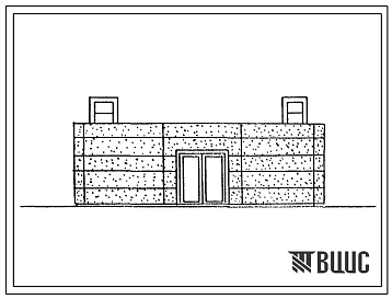 Типовой проект 903-4-54.86 Центральный тепловой пункт для городских микрорайонов с тепловой нагрузкой 7 МВт. Непосредственный разбор воды на горячее водоснабжение и независимое присоединение систем отопления. ρ=0,6+0,8; 0,9. Каркасно-панельный вариан