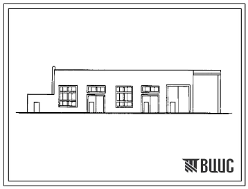 Типовой проект 816-1-163.88 Цех для сборки и предпродажного обслуживания 2000 единиц сельхозтехники с кирпичными стенами