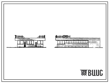 Типовой проект 507-27 Конечная станция для нескольких видов и маршрутов городского пассажирского транспорта