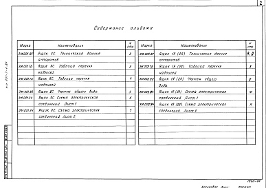 Альбом 5 Электротехническая часть. Задание заводу-изготовителю.