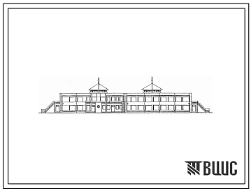 Типовой проект 212-01-465с.88 Детские ясли – сад на 280 мест. Сейсмичность 7,8 баллов. Здание двухэтажное. Каркас по серии 1.020.1-2с. Стены из однослойных керамзитобетонных панелей по серии 1.030.1-1.
