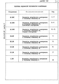Альбом 5  Ведомости потребности в материалах   