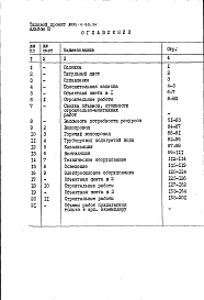 Состав альбома. Типовой проект 801-4-88.84Альбом 3 Сметы