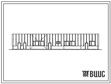Типовой проект 903-1-240.87 Котельная с 4 котлами Е-1-9М. Топливо - мазут. Здание из легких металлических конструкций