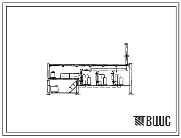 Типовой проект 903-1-91 Котельная с 3 котлами Е-1/9Ж паропроизводительностью 3т/час (закрытого типа). Топливо –соляровое масло.