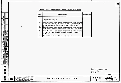 Альбом 9 Часть 10 раздел 10.2.86, 10.3, 10.4, 10.5 Изделия заводского изготовления