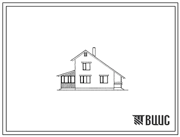 Типовой проект 144-16-20 Двухэтажный одноквартирный дом с квартирой 4А, для строительства в 1В, 3А, 3В климатических подрайонах, 2 климатической районе