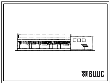 Типовой проект 506-37 Здание грузовых перевозок емкостью 60 тонн с холодильными камерами.