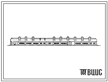 Типовой проект 801-3-35с.84 Родильная на 22 коровы с телятником на 120 голов. Для строительства в районах сейсмичностью 7 баллов.
