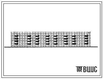 Типовой проект 1ЛГ-504Д-5 Пятиэтажный четырехсекционный крупнопанельный жилой дом на 80 квартир (однокомнатных 15, двухкомнатных 20, трехкомнатных 35, четырехкомнатных 10).