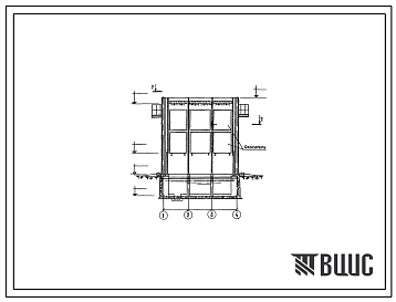 Типовой проект 901-6-42 Градирня с вентилятором 06-320 №12 пленочная и капельная с секциями площадью 8 м.кв со стальным каркасом