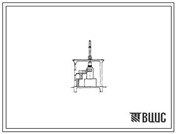 Типовой проект 903-1-70 Котельная с 3-мя паровыми вертикально-цилиндрическими котлами ВГД-28/8М общей производительностью 2,4 т/час. Топливо мазут. Теплоноситель пар.