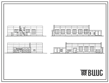 Типовой проект 409-15-119.90 Производственный корпус ПМК по электромонтажным работам с годовым объемом работ 1,0 млн.руб. (в железобетонных конструкциях)