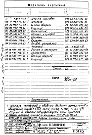 Альбом 1 Установка сушила барабанного Д=1,2 м L=6 м для сушки глины на газе Н5176
