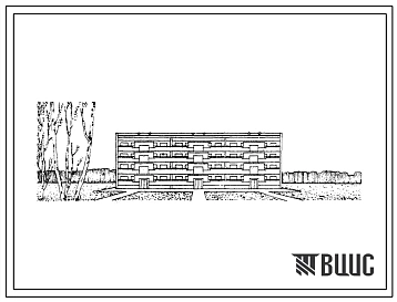 Типовой проект 77-05П Тройная блок-секция четырехэтажного дома, торцевая на 24 квартиры (двухкомнатных-12, трехкомнатных-12). Для строительства в 4 строительно-климатической зоне, на просадочных грунтах 2 типа.