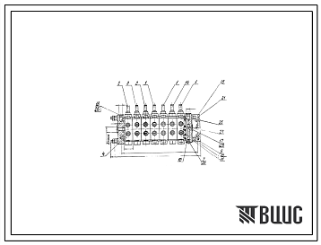 Шифр ТР.М50-23 Гидрораспределитель ТР.М50-23