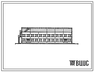 Типовой проект 509-023.85 Тепловозо-вагонное депо на 4 стойла для промышленных железных дорог колеи 1520 мм