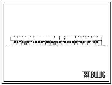 Типовой проект 803-115 (п.п.) Овчарня на 1000 овцематок с весенним ягнением