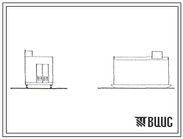 Типовой проект 407-3-447с.87 Передвижной распределительный пункт 6-10 кВ для карьеров односекционный. Сейсмичность 7 баллов