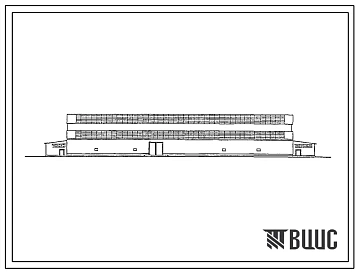 Типовой проект 811-052.89 Установка для досушивания сена подогретым воздухом (для сарая вместимостью 400 т). Размеры здания - 6x54 м. Расчетная температура: -40°С. Стены - асбестоцементные листы. Покрытие - кровельная сталь по деревянной обрешетке и желез