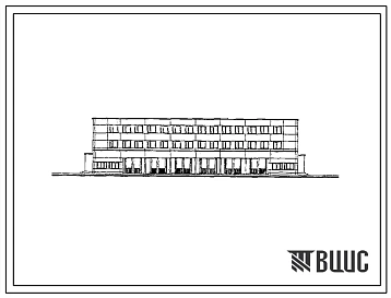 Типовой проект 416-6-29.12.88 Пожарное депо на 6 автомобиля (с железобетонным каркасом и панельными стенами)