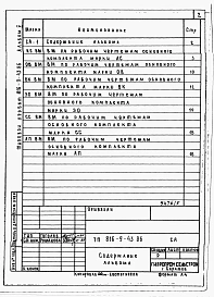 Альбом 5 Ведомости потребности в материалах