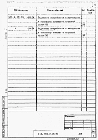Альбом 4 Ведомости потребности в материалах