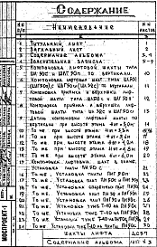 Альбом 1 Рабочие чертежи